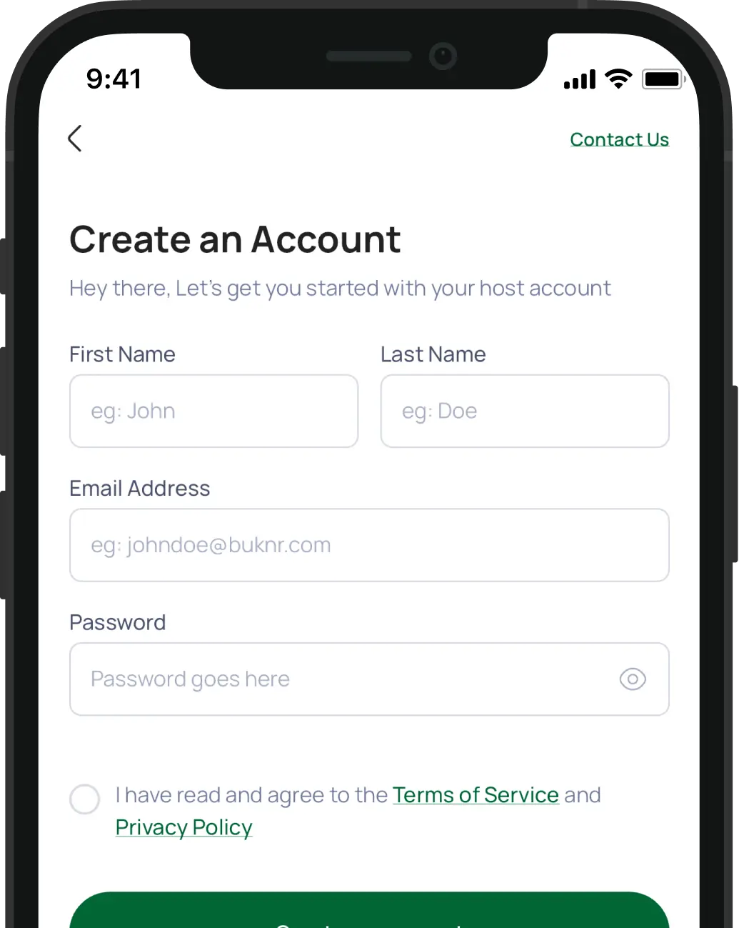 Sign up